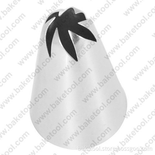 Stainless steel304 cake decorating Large drop flower nozzle #333
